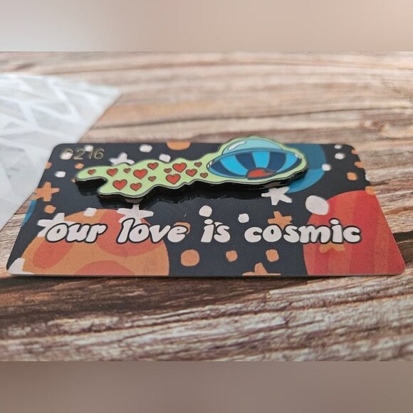 Zox Our Love is Cosmic Wristband and Pin - Picture 8 of 15
